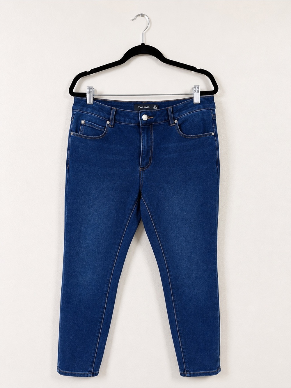 Tahari Women's Dark Blue Stretch Jeggings